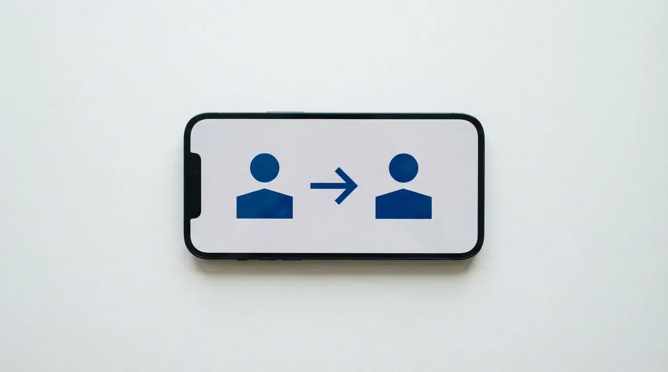 A phone showing a stablecoin transfer screen
